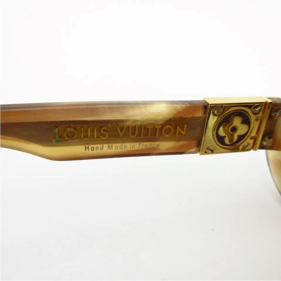 Auth LOUIS VUITTON Suspense Z0161E Sunglasses Brown - Picture 2 of 6